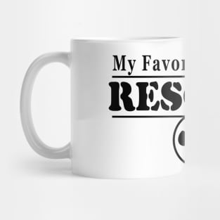 My Favorite Breed is Rescued for Dog Lovers Mug